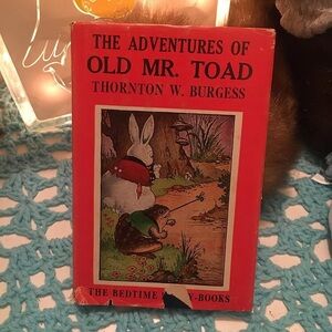 1943 The Adventures of Old Mr. T O A D book